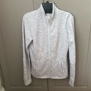 LULULEMON Define  Jacket sz 12 Wee Are From Space Ice Gray/Alpine White